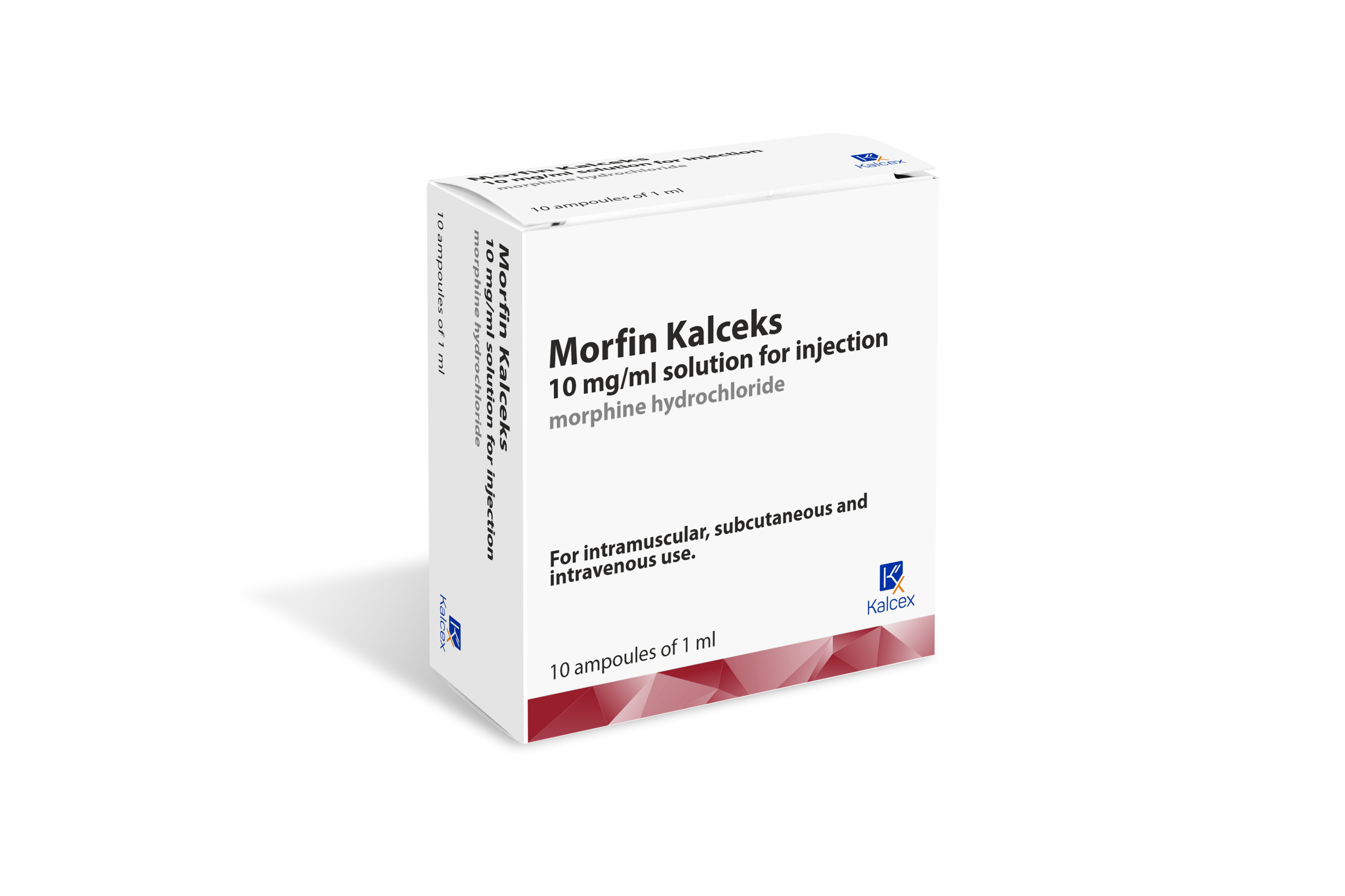 Morphine hydrochloride Kalceks - Kalcex