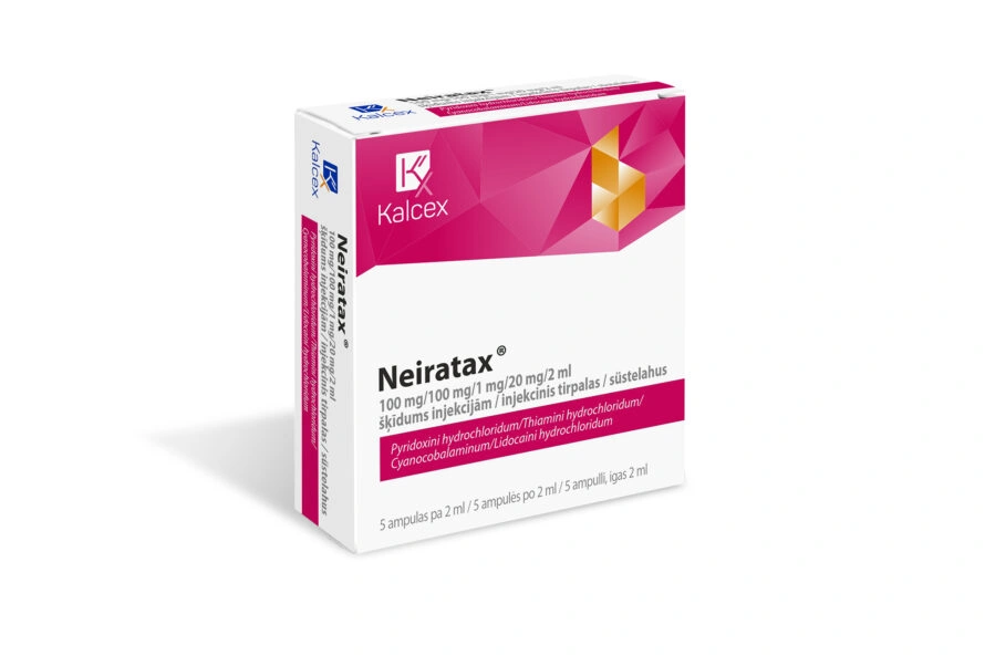 B vitamina komplekss, Nieratax, iepakojums